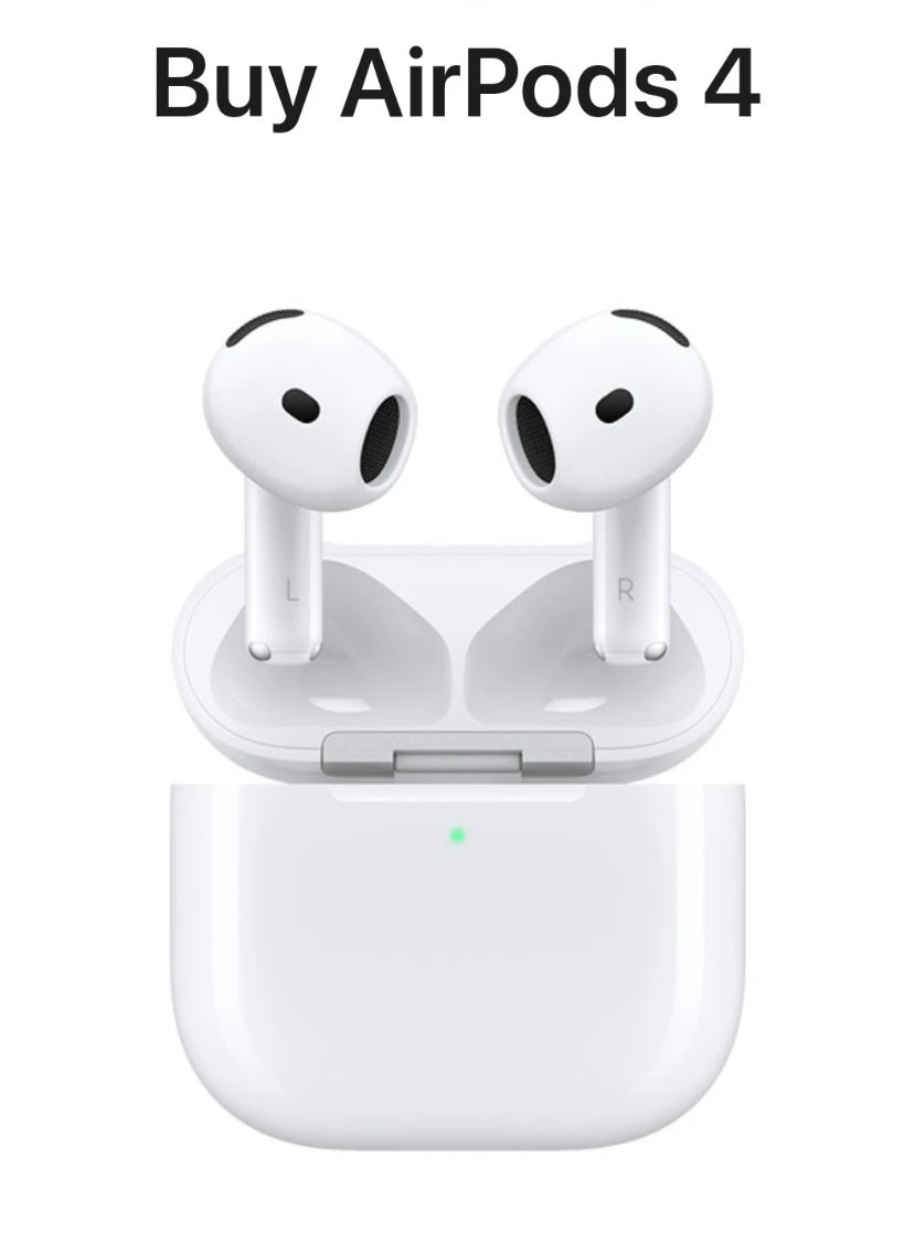 Airpods 4 (With Active Noise Cancellation)